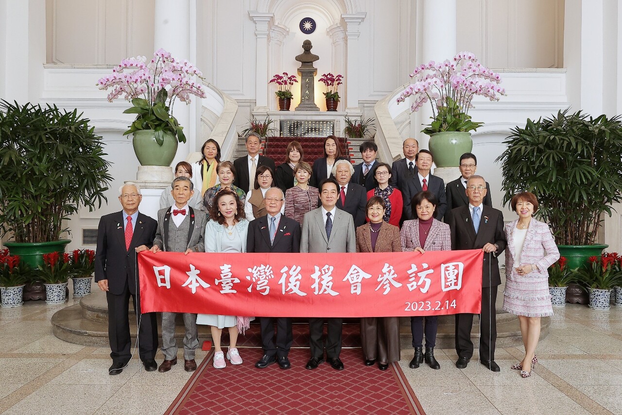 賴清德：台日共同面臨中國威脅 應攜手維護區域和平