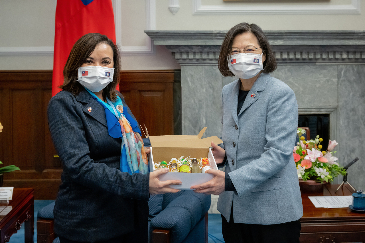 總統：台灣與貝里斯經貿交流密切 盼共創韌性經濟