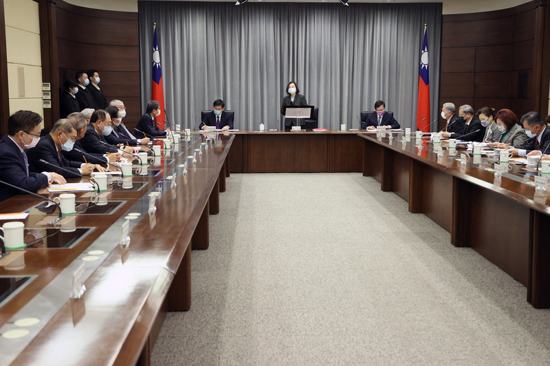 接見八大工商團體 總統：會做企業靠山 邁向智慧化及低碳化