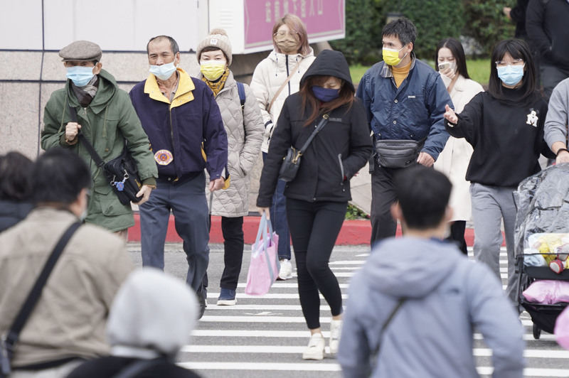午後冷氣團南下 入夜低溫下探12度