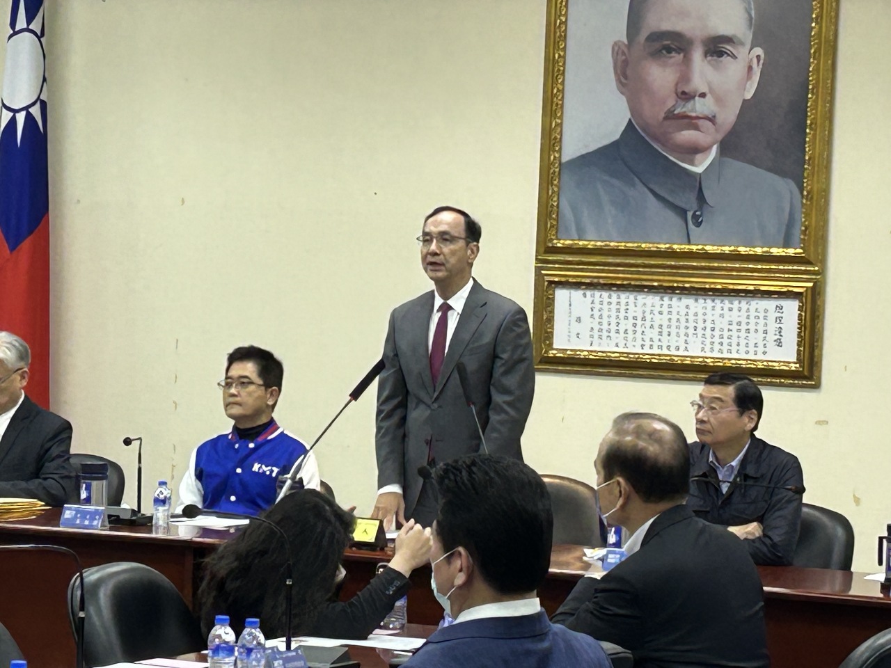 2024大選黨內紛擾升溫 朱立倫：不容謠言影響團結