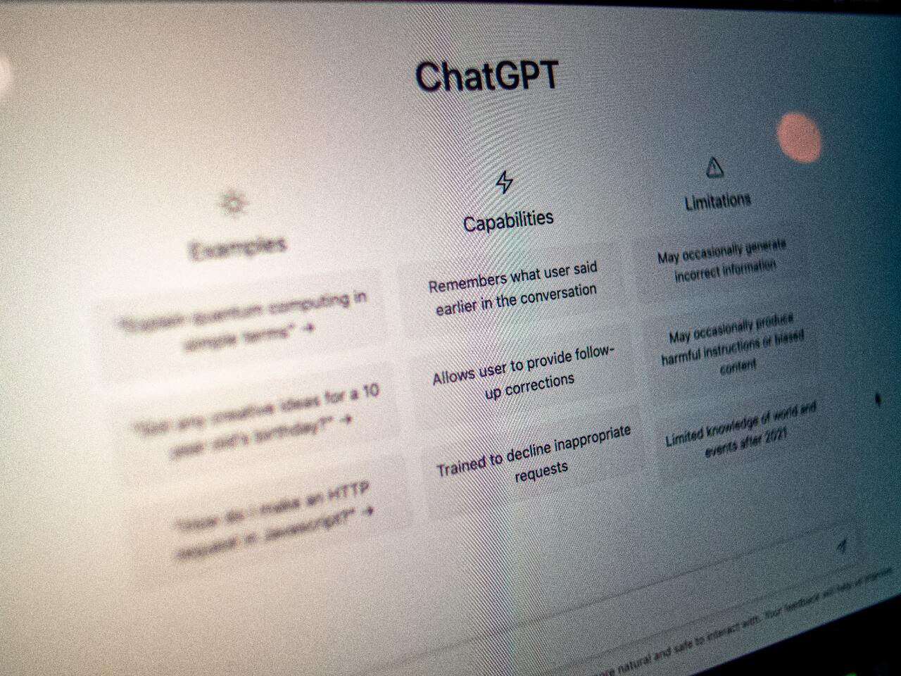 憂用戶個資外洩 義大利封鎖ChatGPT