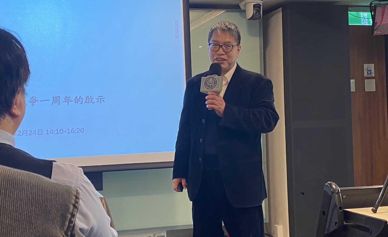 俄侵烏周年／學者：烏克蘭完勝才能嚇阻中國犯台