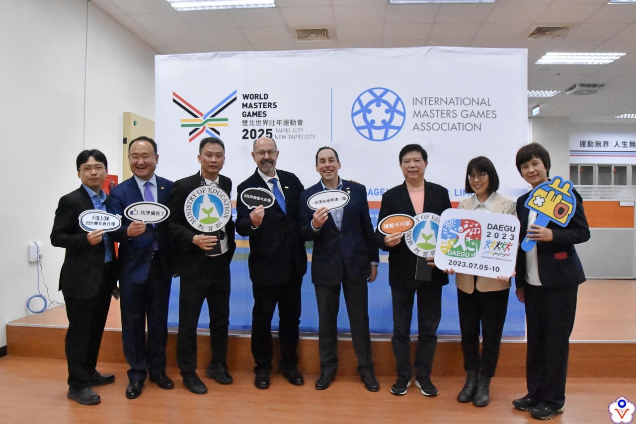 榮譽會長到訪 花蓮爭辦2026國際少年運動會