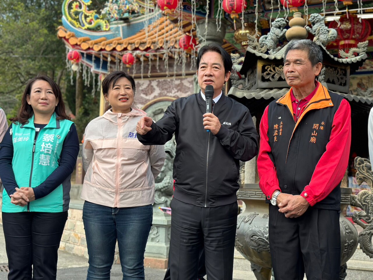 賴清德再赴南投輔選 強調蔡培慧具大公無私精神