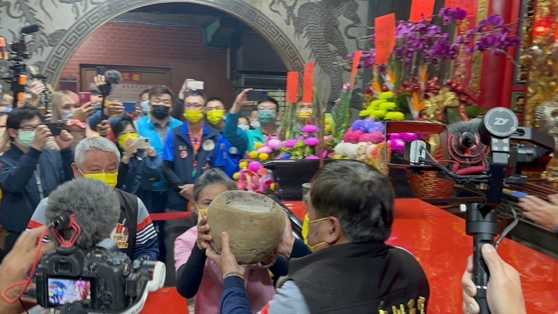 白沙屯拱天宮開爐儀式 今年進香劃下圓滿句點