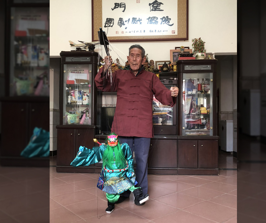 創立金門傀儡戲劇團&nbsp; 蔡甲庚過世享耆壽90歲