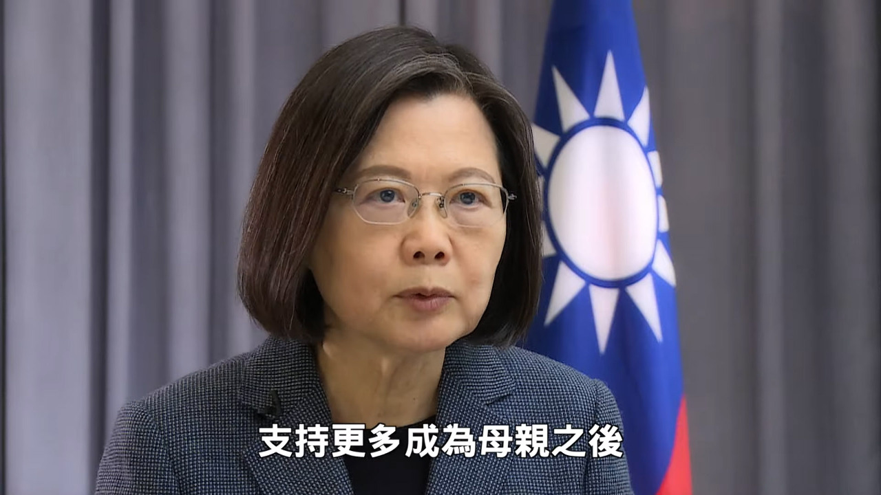 國際婦女節 蔡總統：盼各階段女性都能追求想要的生活