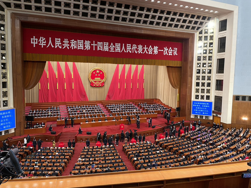 中國人大政府工作報告 涉台刪除「反獨促統」