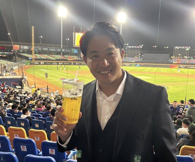 「老闆來了」！五十嵐亮太來台採訪經典賽 意外吸睛