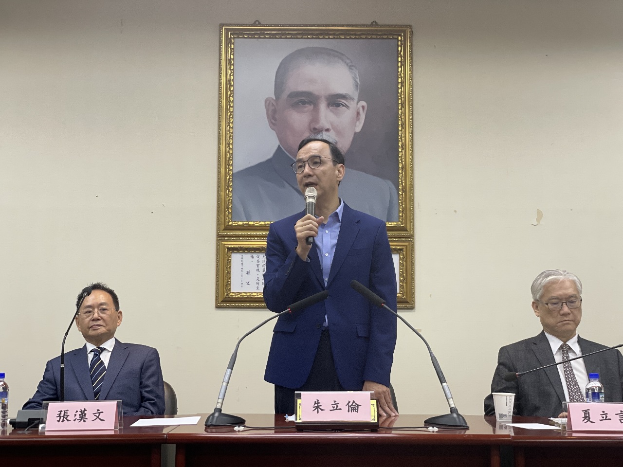朱立倫：國民黨盼兩岸交流對話 非民進黨交惡對抗