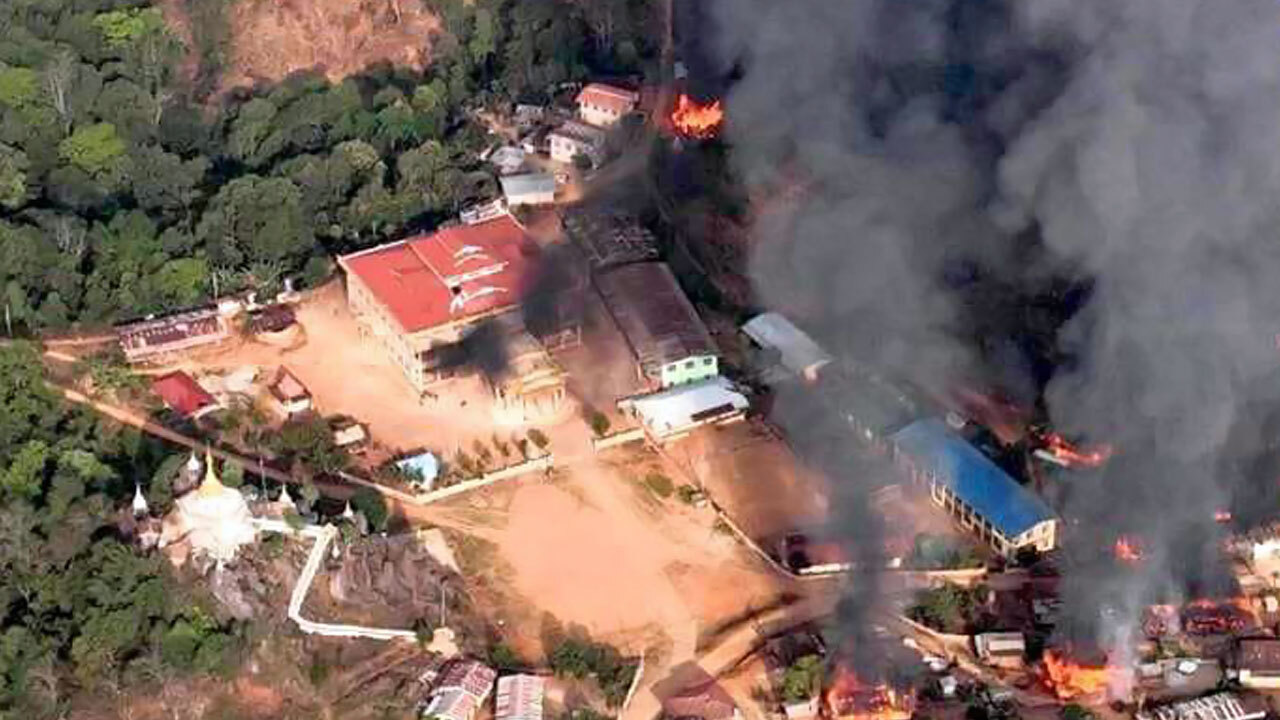 血濺緬甸佛寺22人遭槍殺 反政變人士：軍方所為