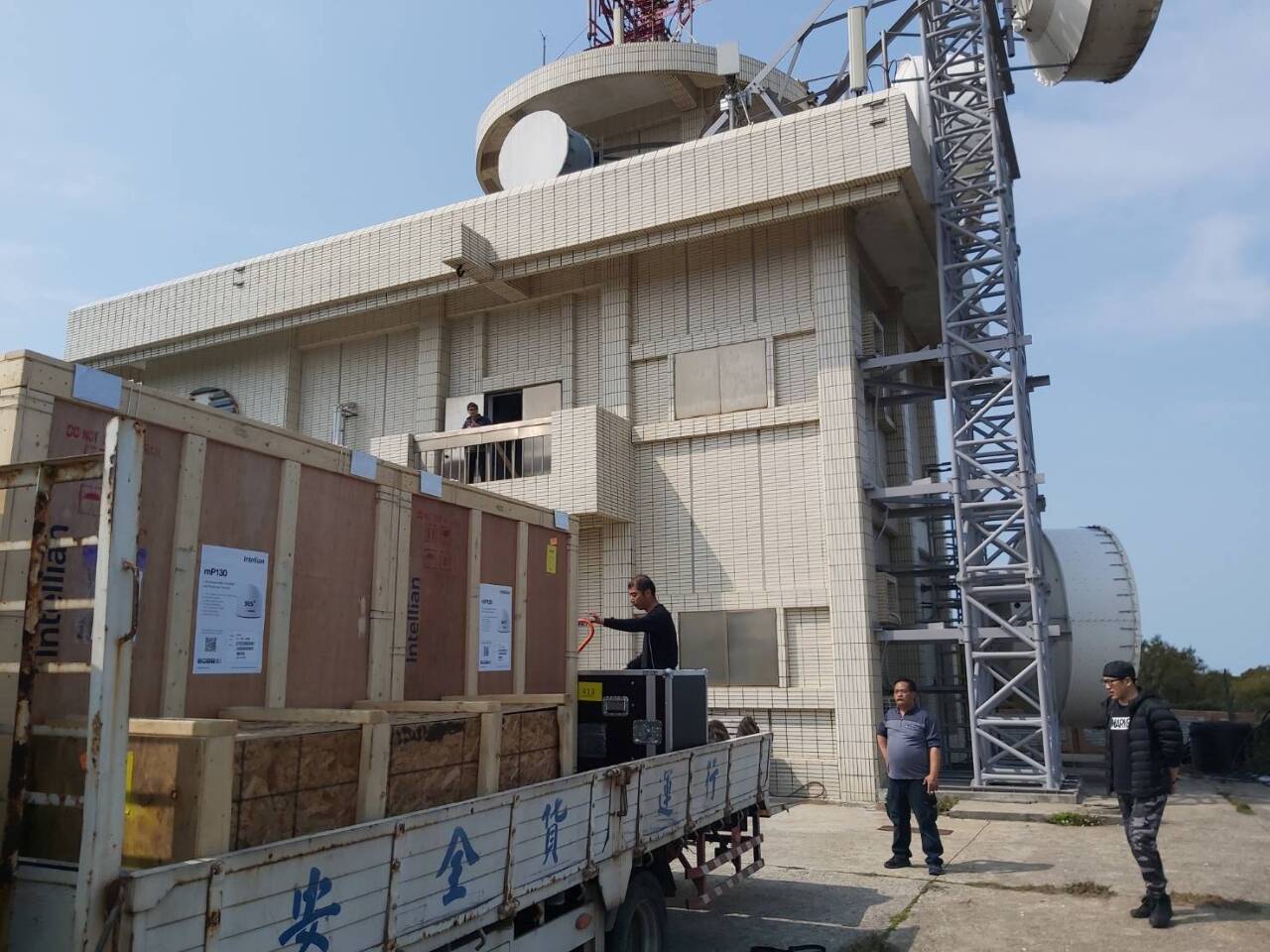 非同步衛星設備今運抵馬祖 強化基本通訊能力