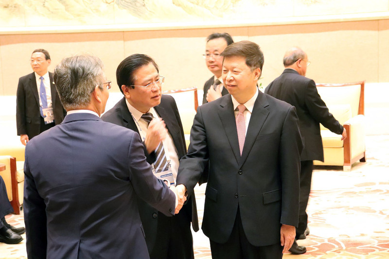 宋濤會見商總一行 稱為兩岸交流開好頭
