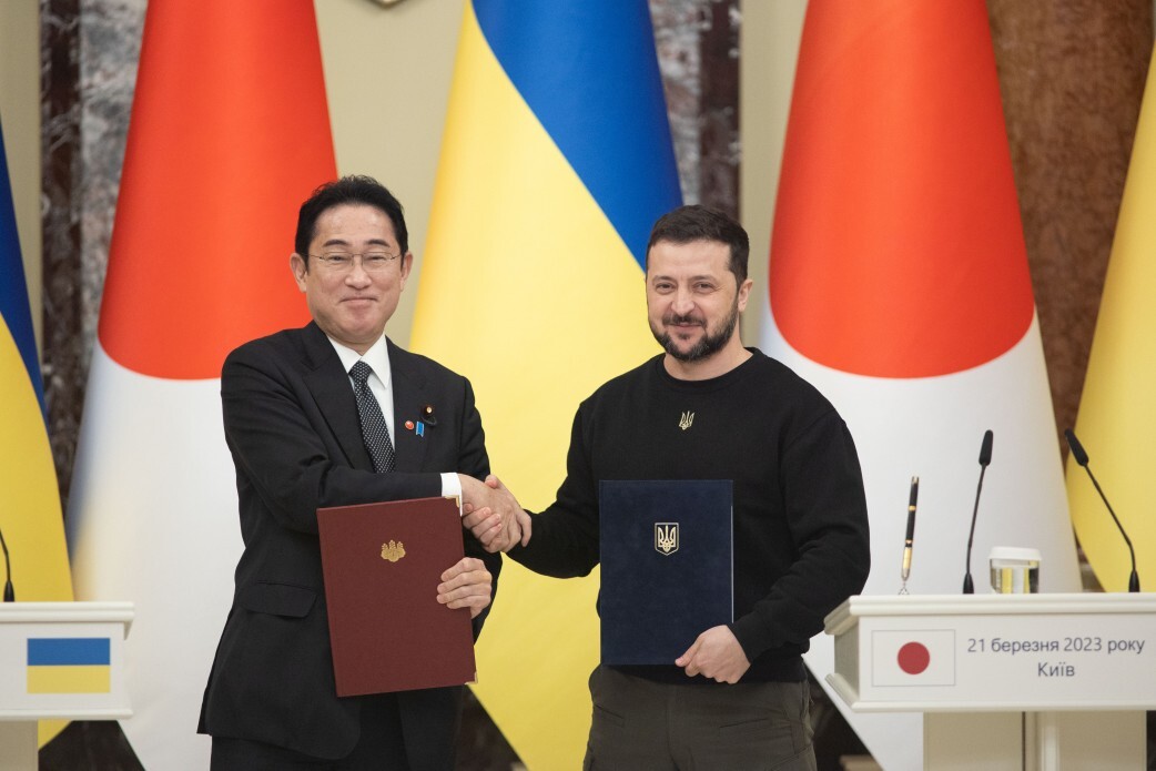 日烏聯合聲明：台海和平穩定對全球至關重要