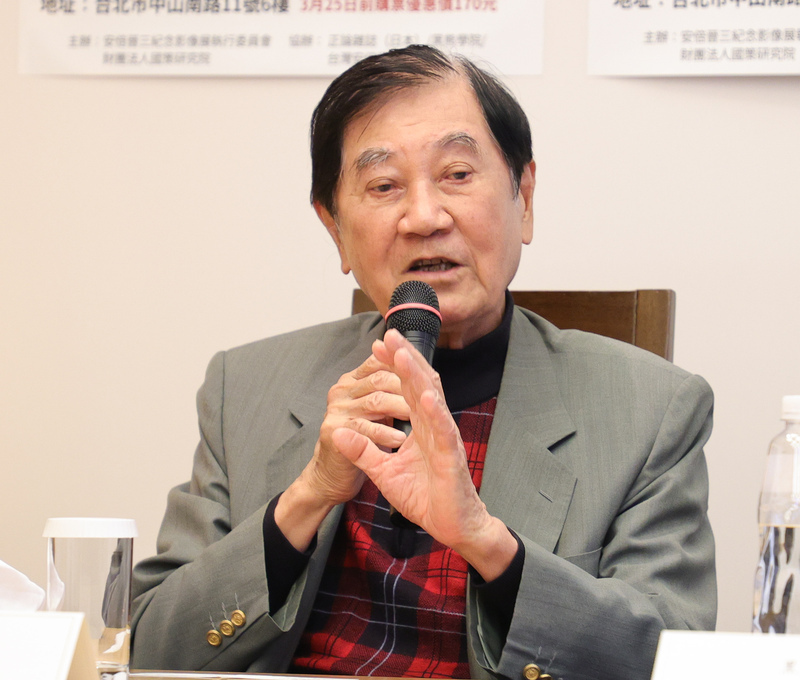 談台宏邦交 陳唐山重申安倍「四方安全對話」抗中