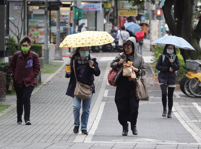 清明連假首日降雨更明顯 中部以北局部大雨