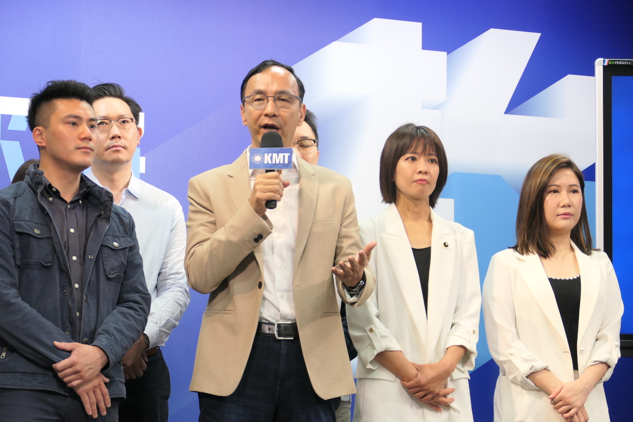 最快4月徵召侯？ 朱立倫：配合主要候選人戰略布局