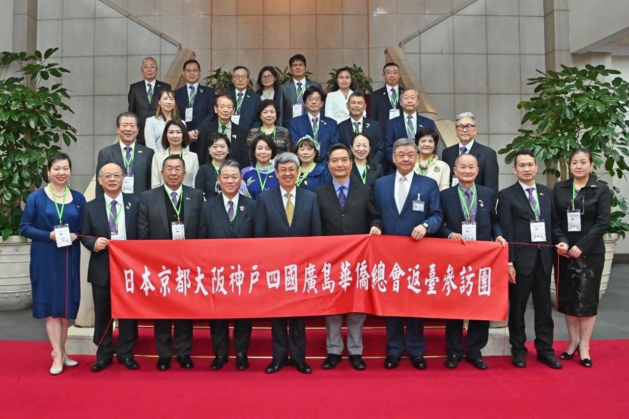 陳建仁：盼僑胞發揮影響力 助台灣參與國際
