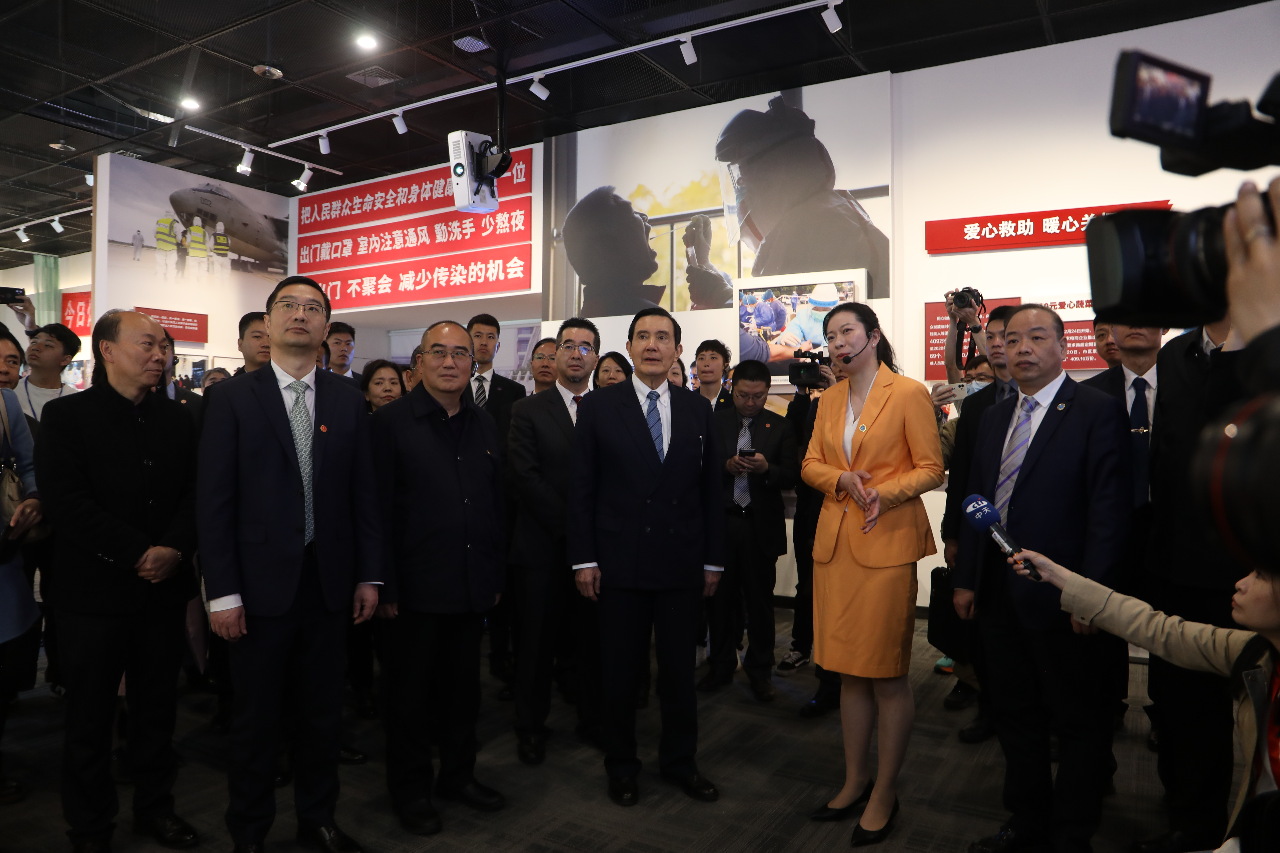 馬英九訪中／馬讚武漢防疫好  盼兩岸醫療合作
