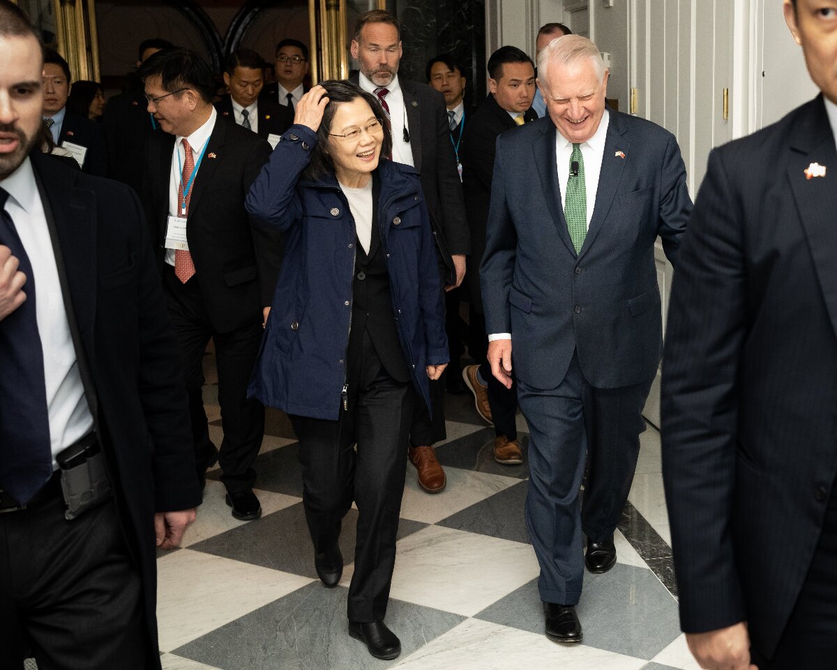蔡總統出訪中美洲邦交國 過境美國紐約及洛杉磯 引起國際媒體關注