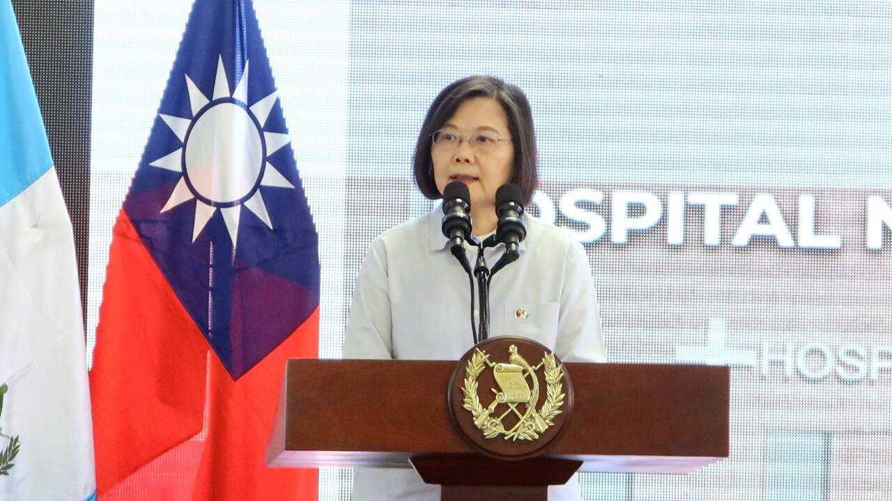 蔡總統出訪／出席新建醫院贈交儀式 總統：續秉持互惠互助支持友邦發展