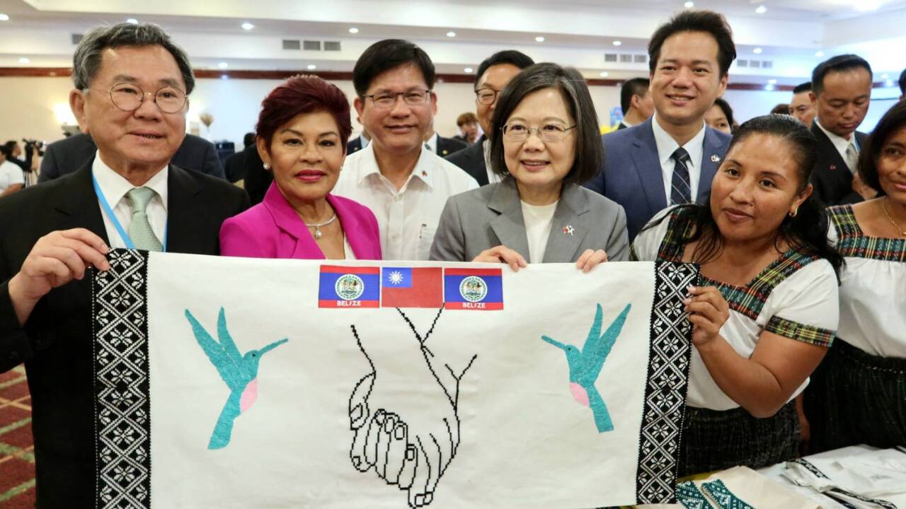 蔡總統出訪／參觀婦女賦權計畫成果 盼助貝里斯婦女實現夢想