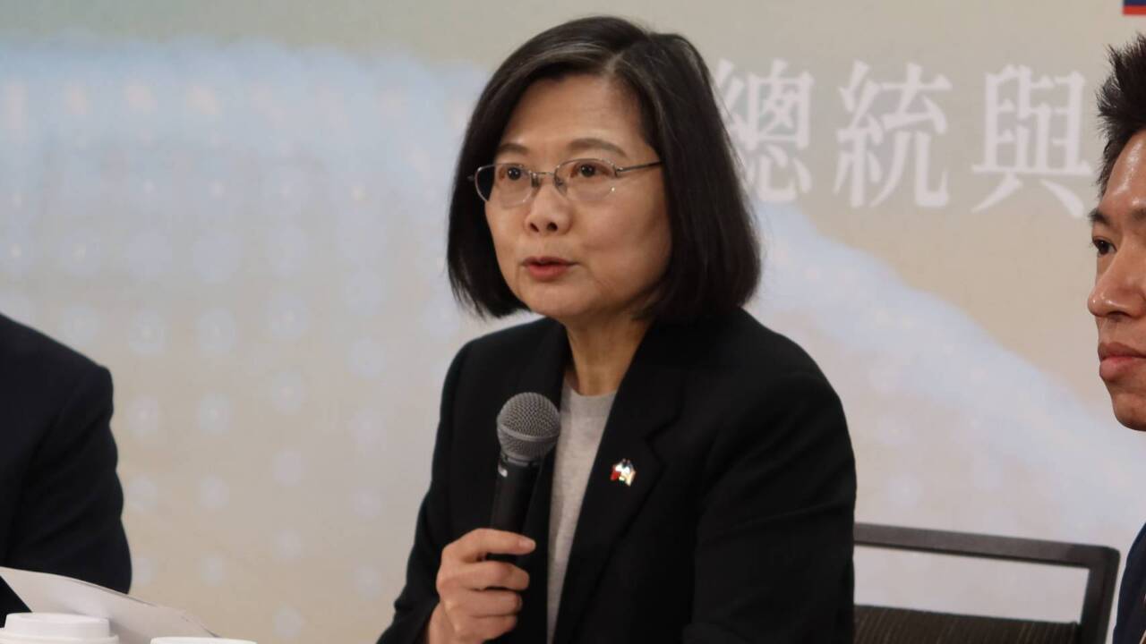 蔡麥會／總統：討論美國會台灣法案 盼早交換意見