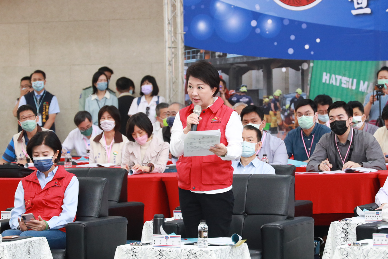 民安演習台中打頭陣 盧秀燕證實美方派員觀摩