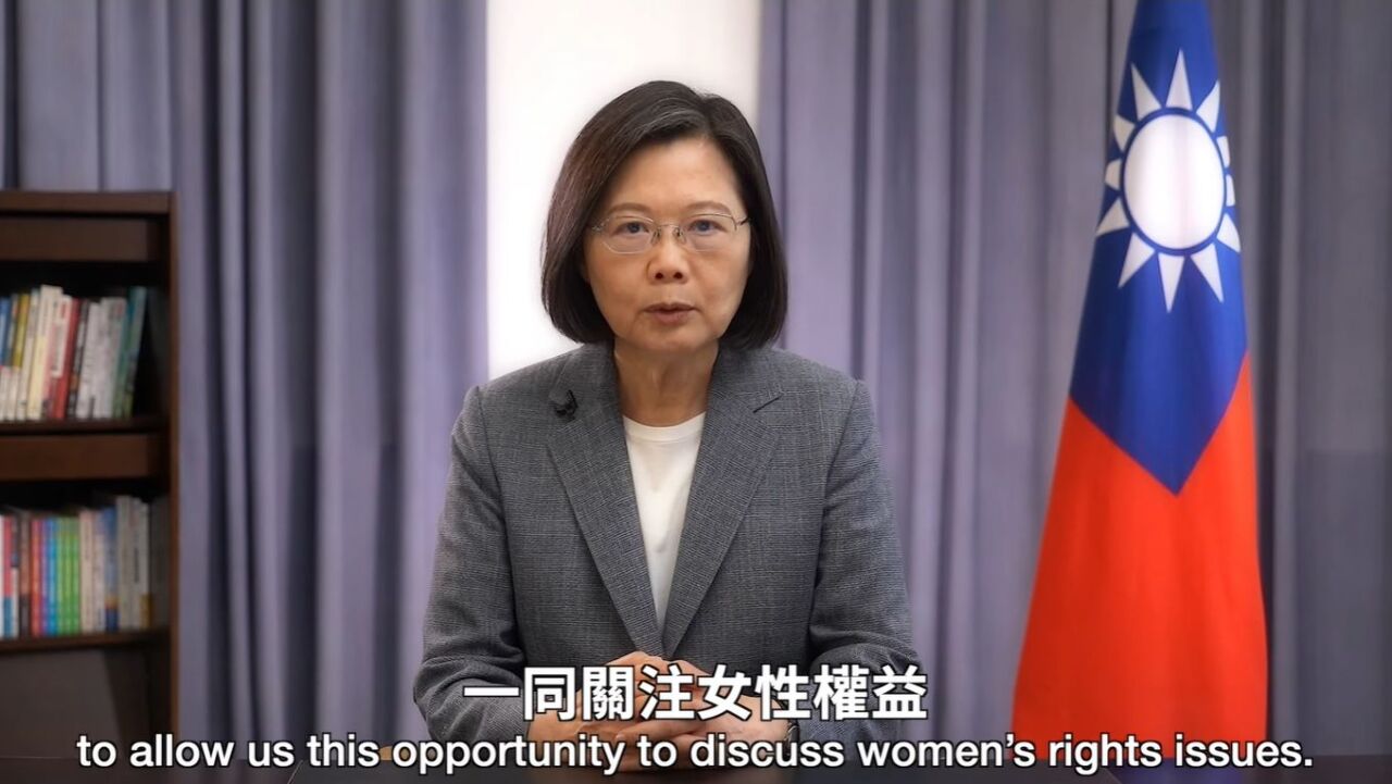 總統：致力打造性別友善環境 持續為婦女賦權努力