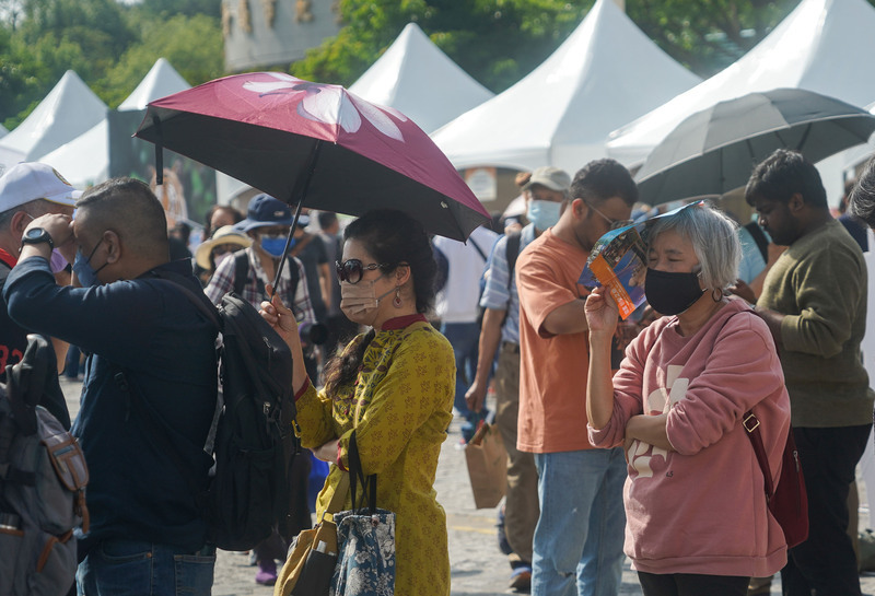 鋒面接近降雨越晚越明顯 花東高溫36度