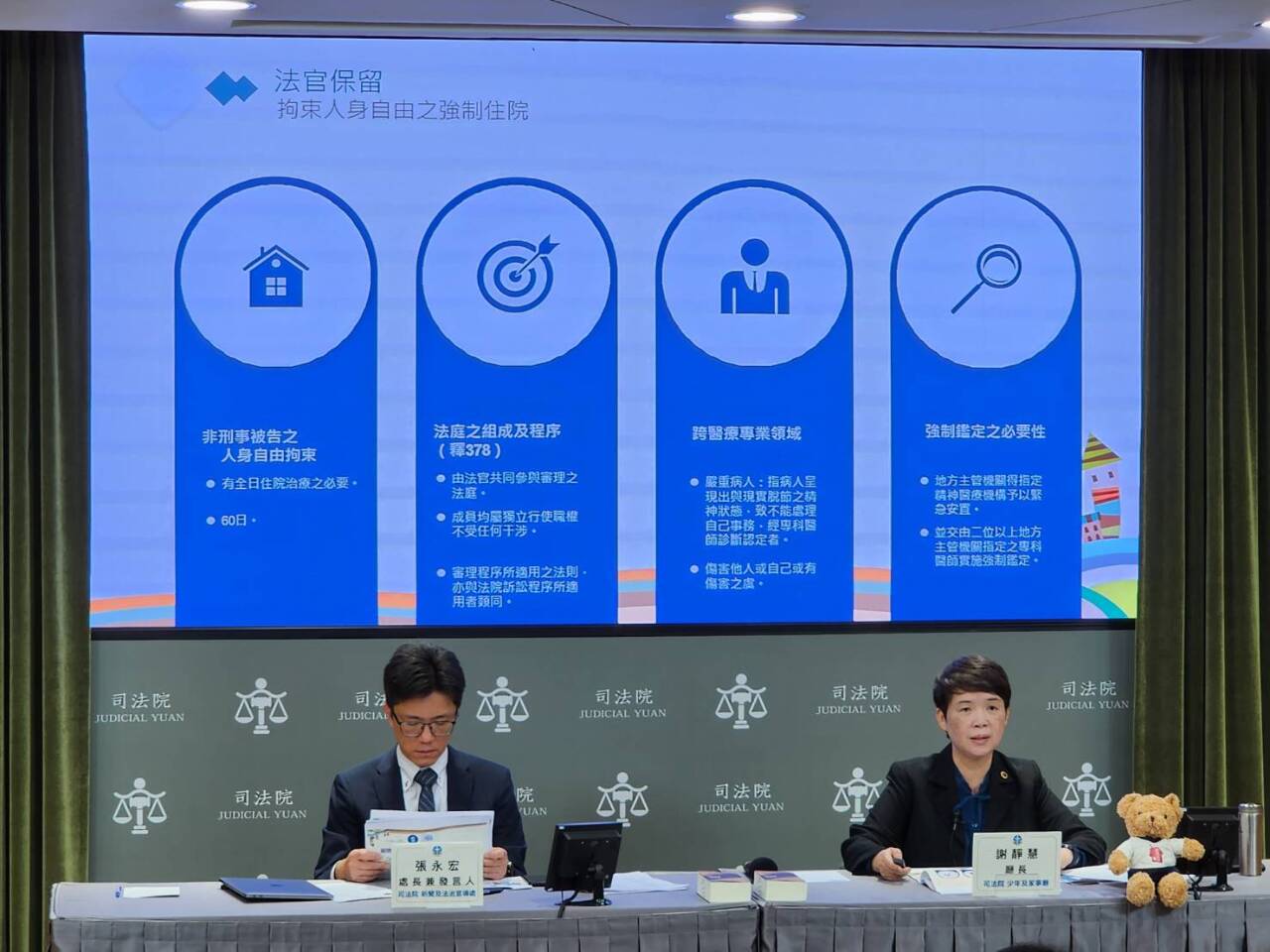 兼顧醫療與人權 精神衛生法強制住院採專家參審