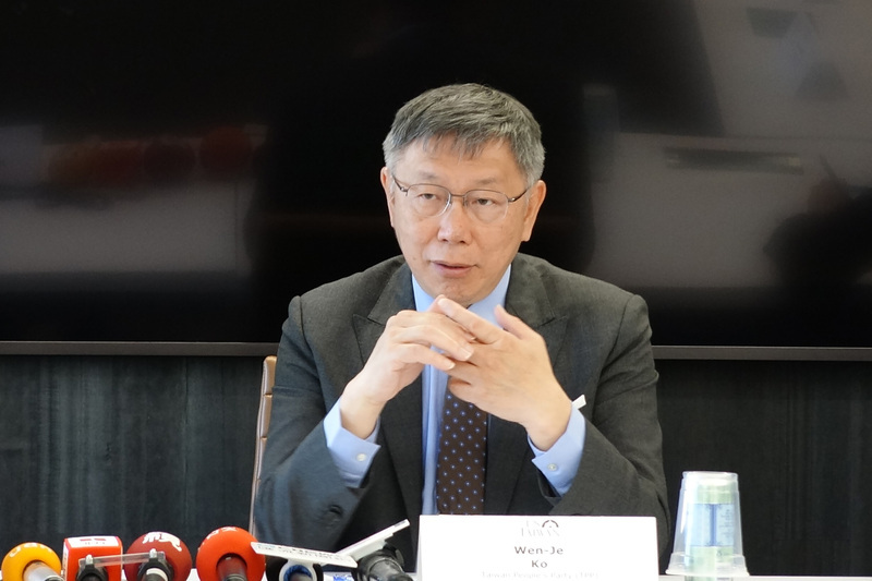 中共黃海軍事行動 柯文哲：無助改善兩岸關係