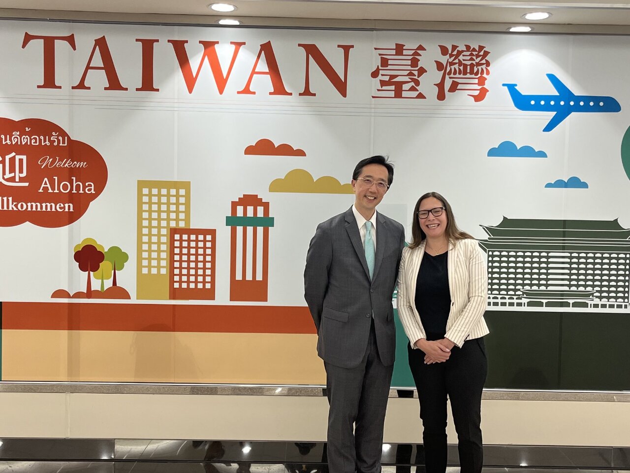 AIT主席羅森伯格抵台訪問 19日晉見蔡總統
