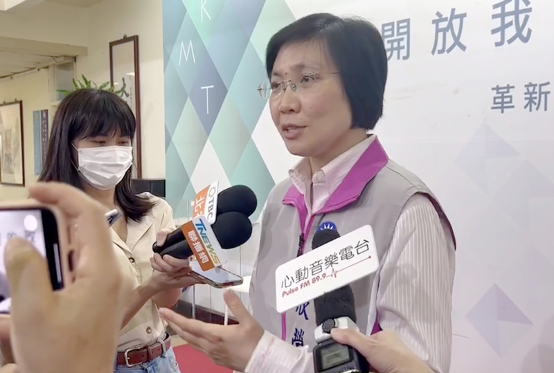 徐欣瑩返內政委員會主持會議 選罷法議事錄16：19完成確認