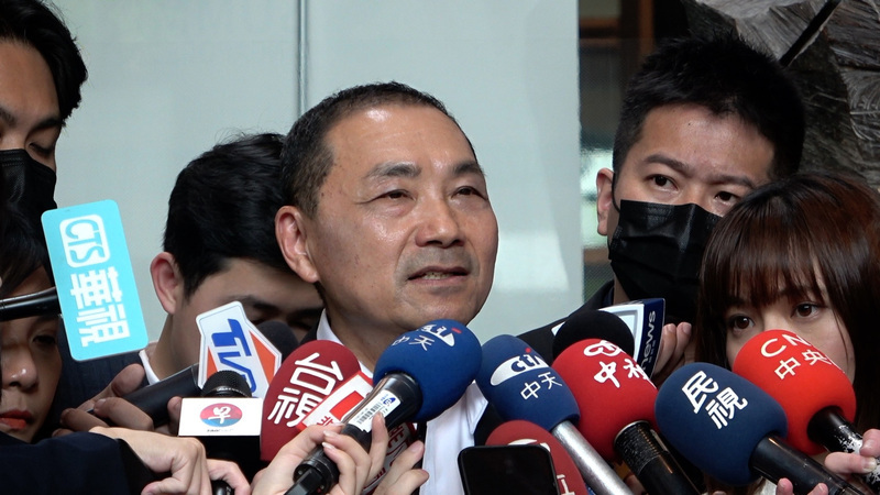 不公開行程 侯友宜稱見公私部門友人談地緣戰略