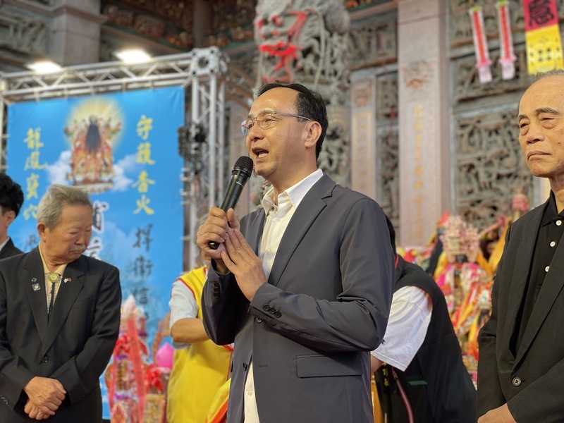 朱立倫：提名沒有拖延  讓主要候選人獲支持