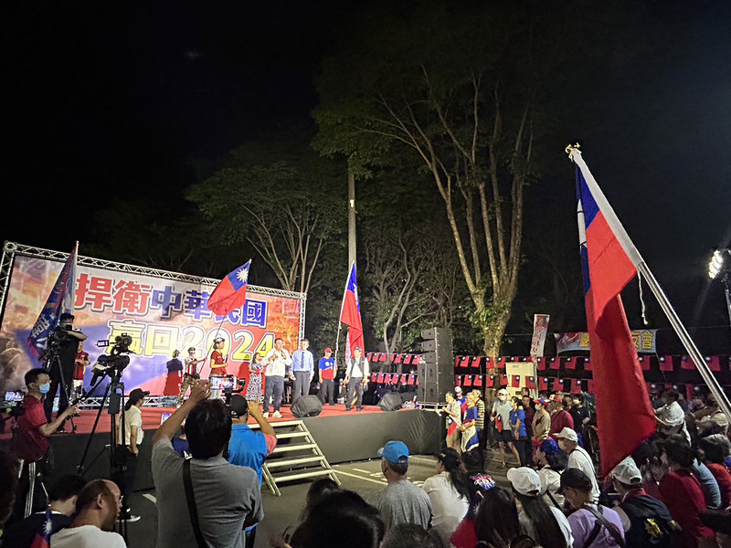 數千韓粉岡山造勢 籲KMT將韓國瑜列入總統民調