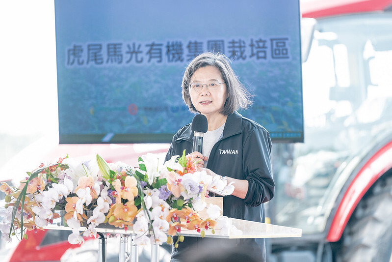 見證大糧倉計畫成果 總統：盼擴展全國 實現農業永續
