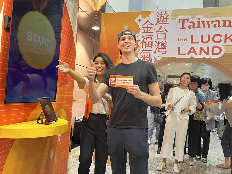 來台自由行抽5千消費金  4天2萬人登記