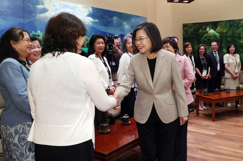 總統：今年完成台美21世紀貿易倡議協商 續深化經貿合作