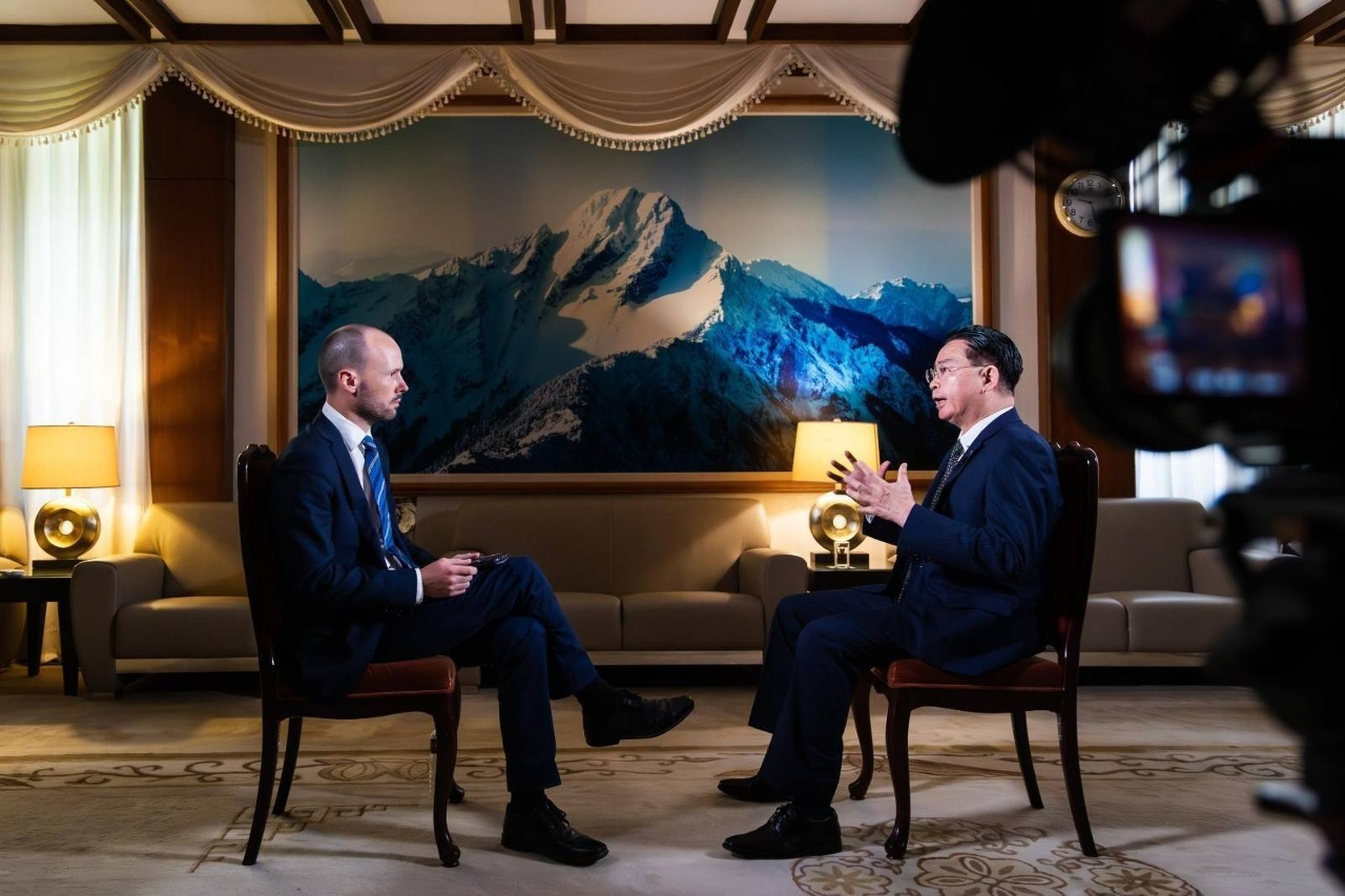 澳媒專訪  吳釗燮：國際社會應嚴防中國滲透及稱霸野心