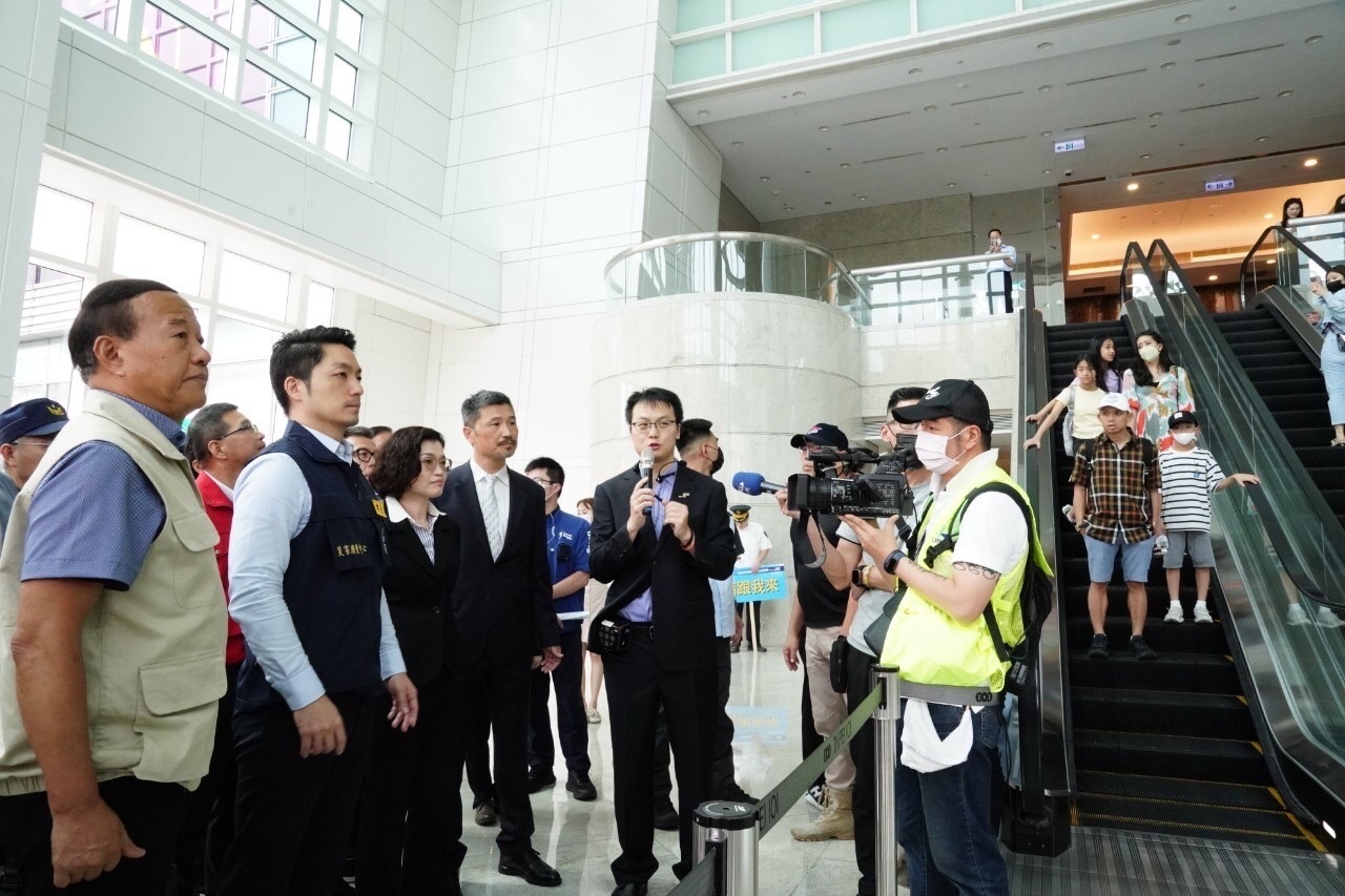 北市首次戰災演習 蔣萬安：護和平但不畏戰 做萬全準備