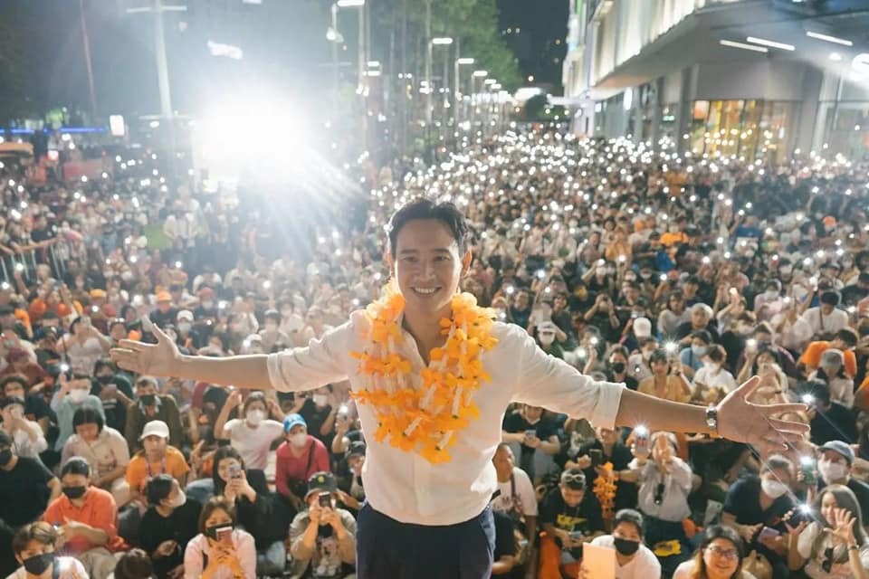 泰前進黨主席皮塔 總理最新民調領先貝東丹