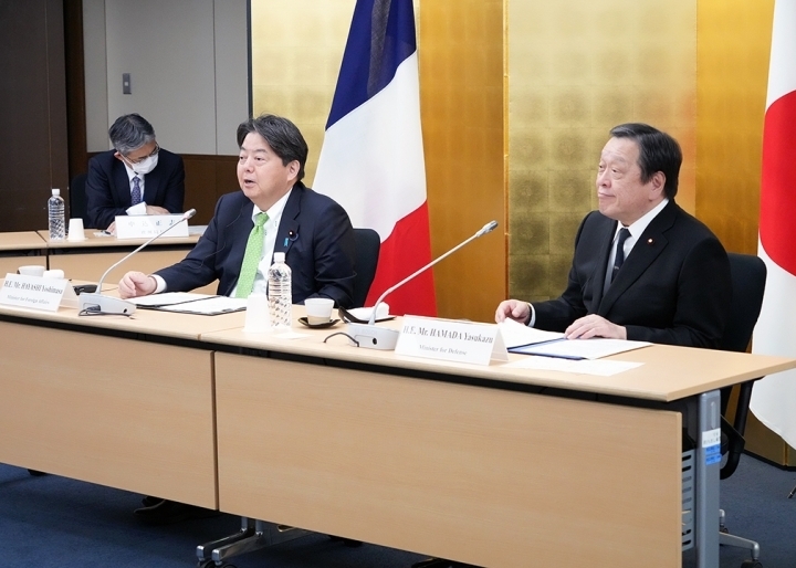 日法2加2會議 重申台海和平安定重要性