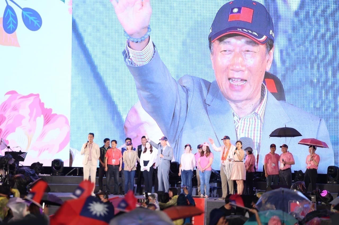 板橋造勢  郭台銘：所有母親都不希望戰爭