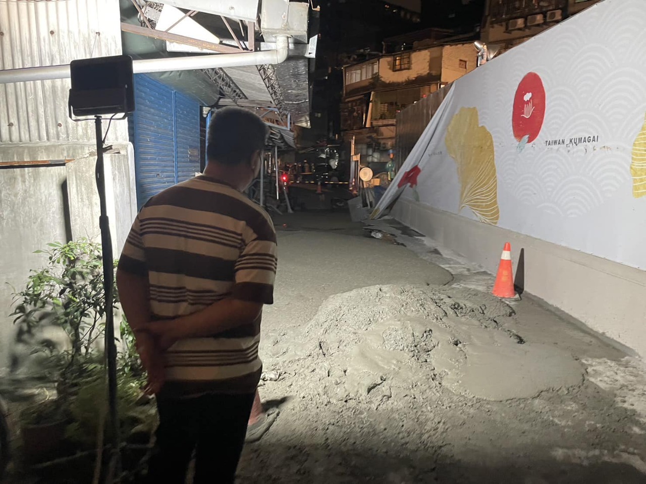 建案施工釀路塌 北市：鄰房安全才可復工