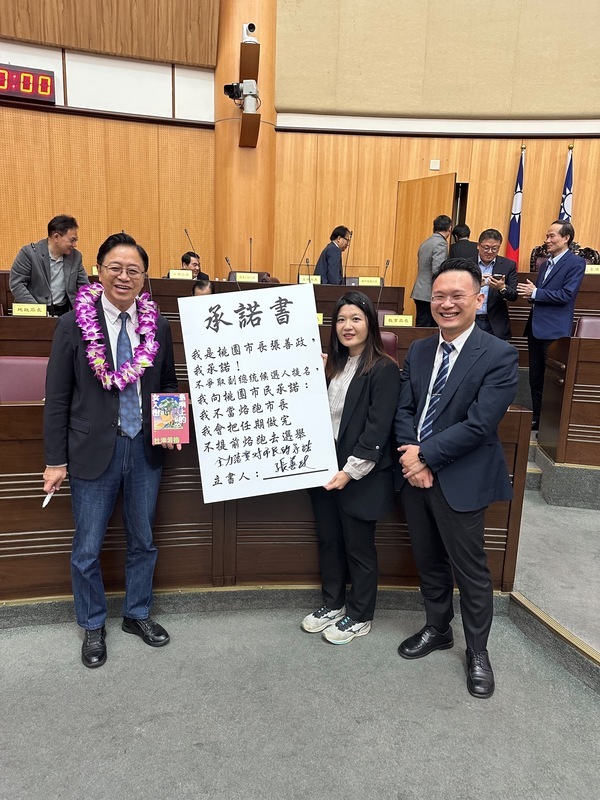 當副手？張善政諾不落跑 盧秀燕：媽媽市長留家裡