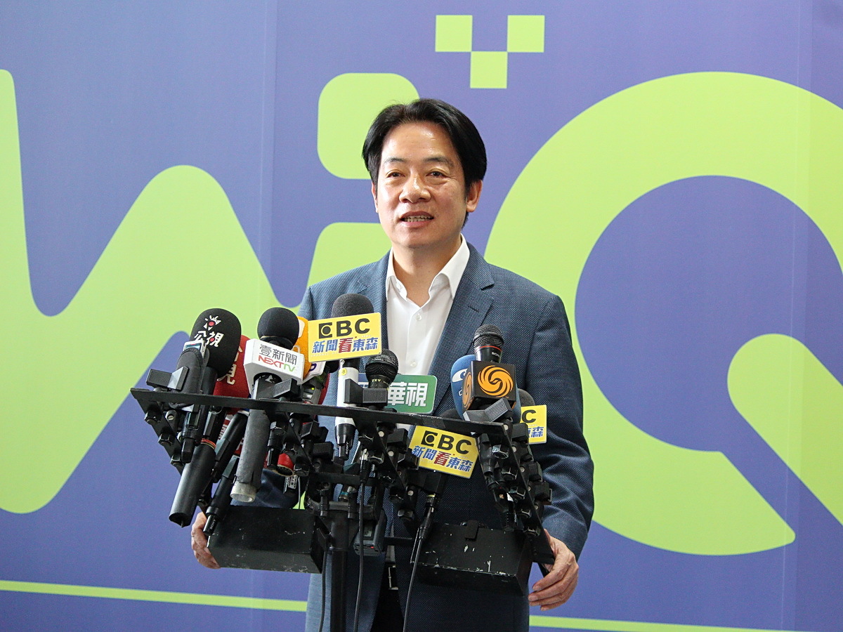 遺憾侯接受九二共識 賴清德：替中國在台灣找代罪羔羊