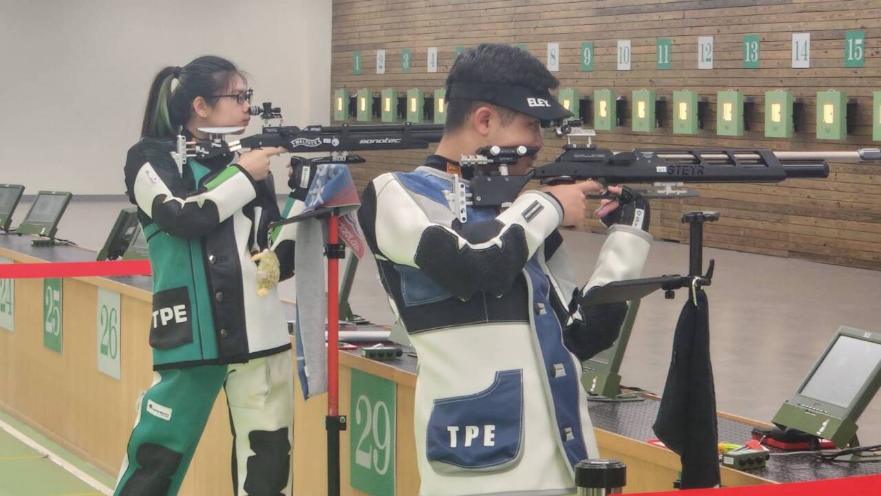 林穎欣、呂紹全射擊混雙再搭擋  拚杭州亞運續摘金